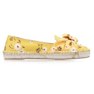 MIU MIU FLORAL SLIP-ON ESPADRILLES